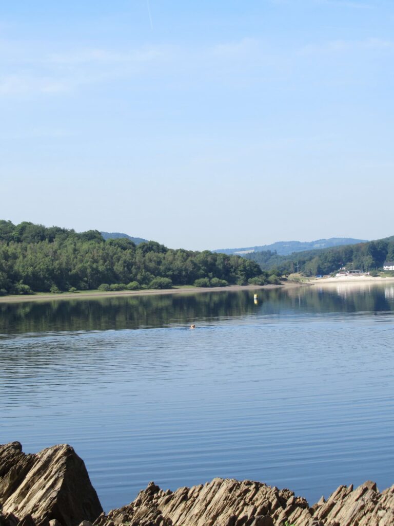 Zwemmen in open rustig water